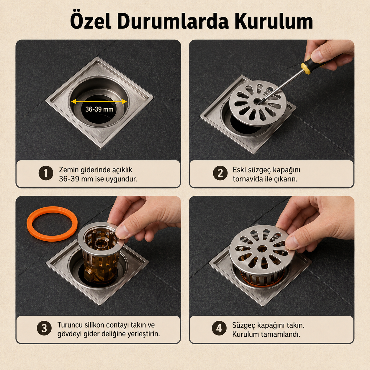 Akıllı Tahliye Süzgeci